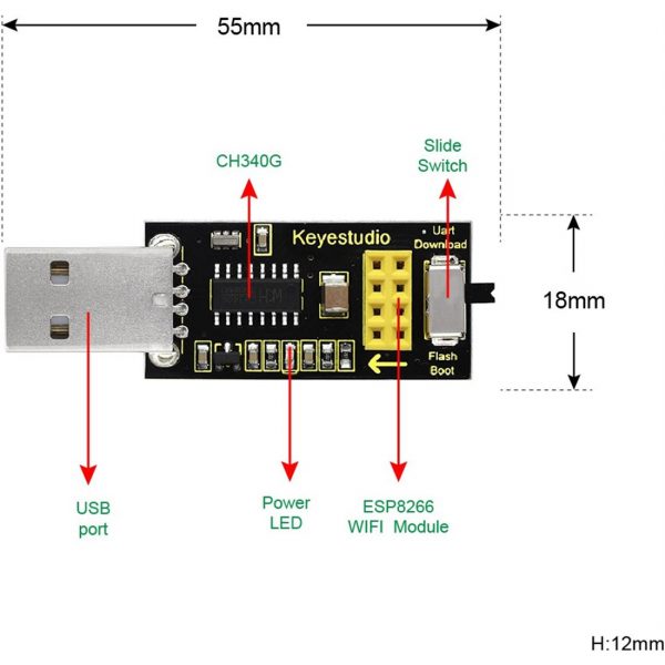 PROGRAMADOR ESP8266 - Imagen 2