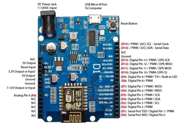 SHIELD WIFI WEMOS - Imagen 2