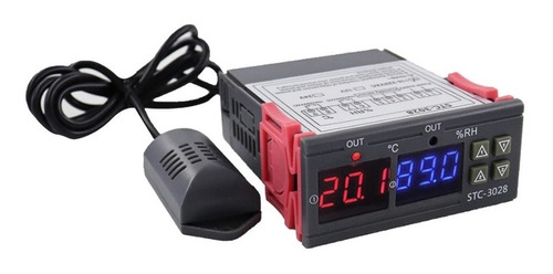 CONTROLADOR TEMPERATURA Y HUMEDAD TERMOHIGROMETRO ST3028
