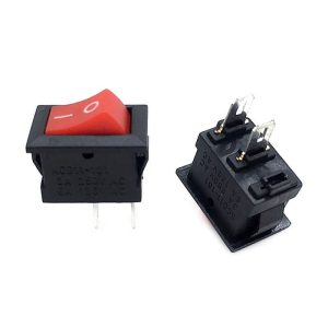 Interruptor ON OFF Rojo 2 Pines Apagador