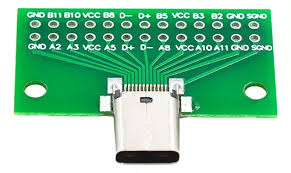 Placa de prueba hembra TYPE-C USB 3,1