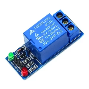 Módulo de Relé  5V 1 canal azul