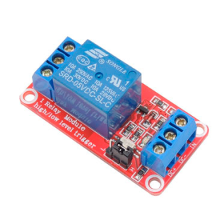 Módulo de relé 5V 1 canal rojo opto acoplado