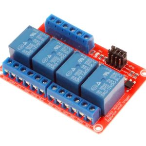 Módulo de relé electrónico de 12V y 4 canales