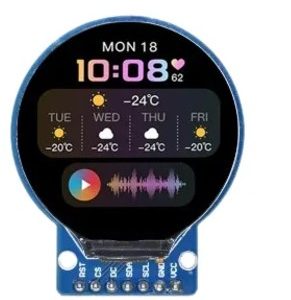 PANTALLA OLED TIPO RELOJ