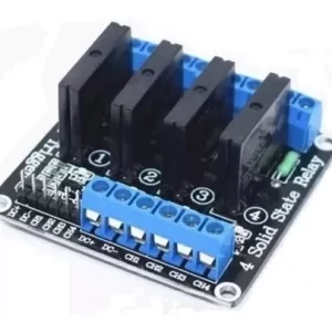 Módulo Rele (Relay) de Estado Solido 4 canal -  5V  250 V- 2 A