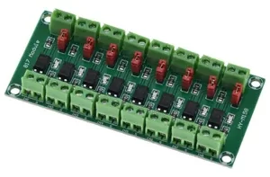 Optoacoplador Pc817 8 Canales, 3.6v ~ 30vdc