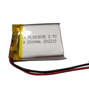 BATERIAS  LITIO PLANAS 500MA 3,7V