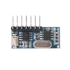 receptor aprendizaje código decodificador módulo 433 mhz salida inalámbrica para controles remotos