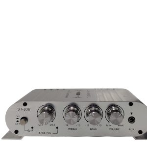 Amplificador Mini de 2.1 Canales con Subwoofer  20W X 20W