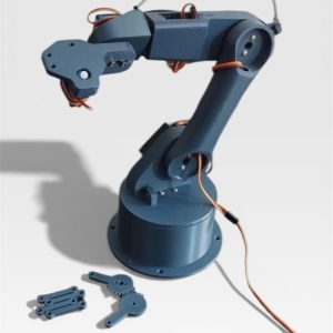 Brazo Robótico Impresión 3D (No incluye servos )